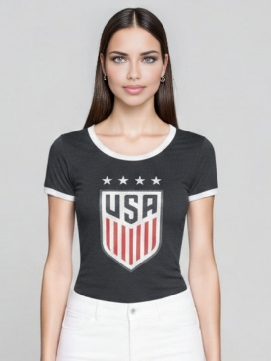 New Era Other - USA Soccer World Cup Olympics Tee Shirt  Super Soft Size Girls 10/12